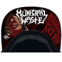 Thumbnail for Municipal Waste Headbanger Face Rip Hat