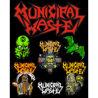 Thumbnail for Municipal Waste Sticker Sheet Patch