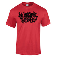 Thumbnail for Municipal Waste Logo - Red T-Shirt