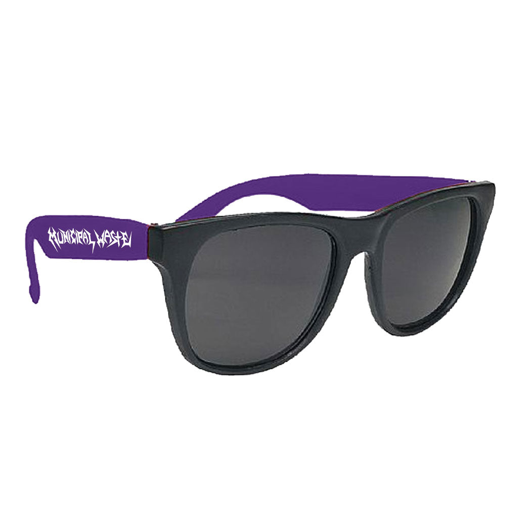 Municipal Waste Logo Sunglasses