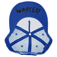 Thumbnail for Municipal Waste Logo Wasted Trucker - White/Blue Hat