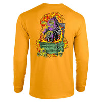 Thumbnail for Municipal Waste Dumpster Fire Long Sleeve T-Shirt