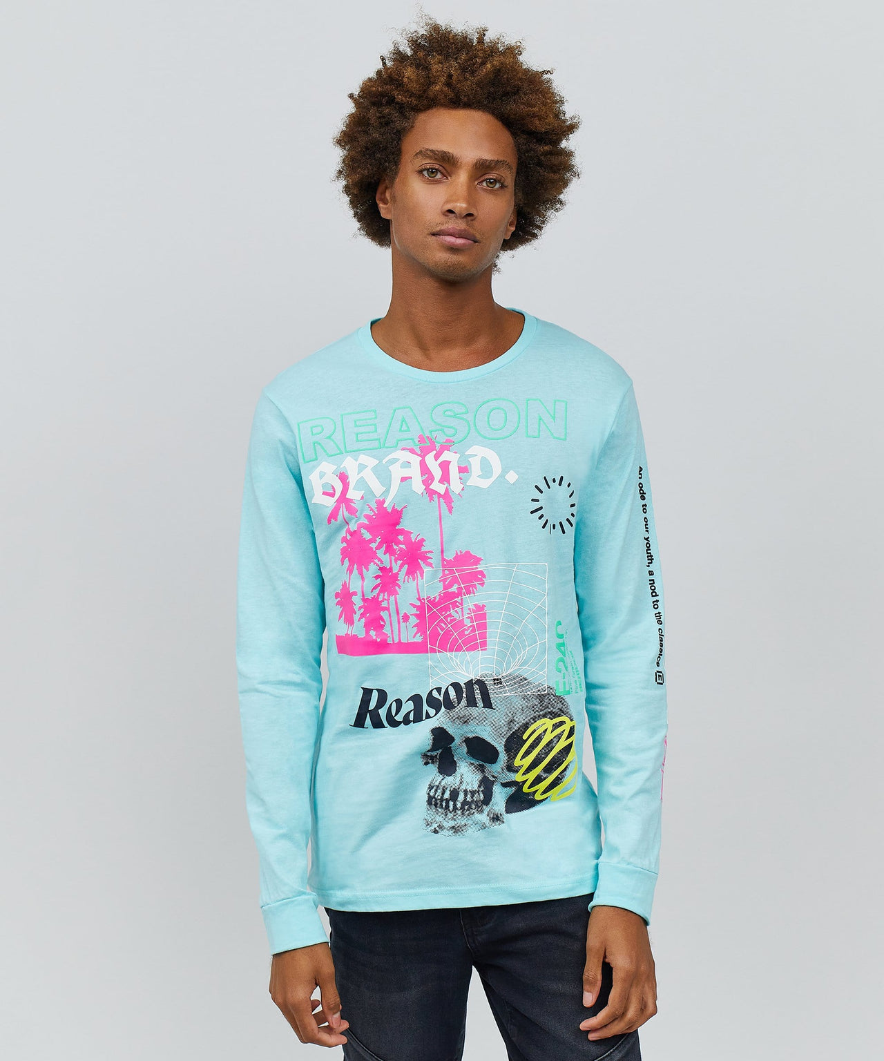 Spiral Skull LS T-Shirt