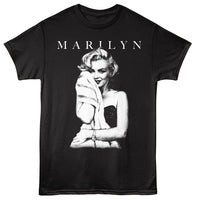 Thumbnail for MARILYN MONROE-MARILYN MONROE SOFT HUG-BLACK ADULT S/S TSHIRT