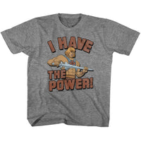 Thumbnail for MASTERS OF THE UNIVERSE-THE POWER-GRAPHITE HEATHER YOUTH S/S TSHIRT