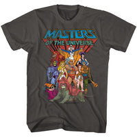 Thumbnail for MASTERS OF THE UNIVERSE-THE WHOLE GANG-SMOKE ADULT S/S TSHIRT