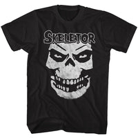 Thumbnail for MASTERS OF THE UNIVERSE-SKELETOR FACE-BLACK ADULT S/S TSHIRT
