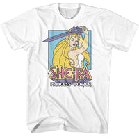 Thumbnail for MASTERS OF THE UNIVERSE-MOTU PASTEL SWORD-WHITE ADULT S/S TSHIRT