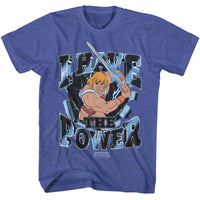 Thumbnail for MASTERS OF THE UNIVERSE-MOTU HE MAN BREAKTHROUGH-ROYAL HEATHER ADULT S/S TSHIRT