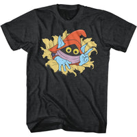 Thumbnail for MASTERS OF THE UNIVERSE-ORKO RIPPER-BLACK HEATHER ADULT S/S TSHIRT