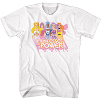 Thumbnail for MASTERS OF THE UNIVERSE-PRINCESSES-WHITE ADULT S/S TSHIRT