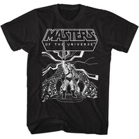 Thumbnail for MASTERS OF THE UNIVERSE-HE MAN CASTLE-BLACK ADULT S/S TSHIRT