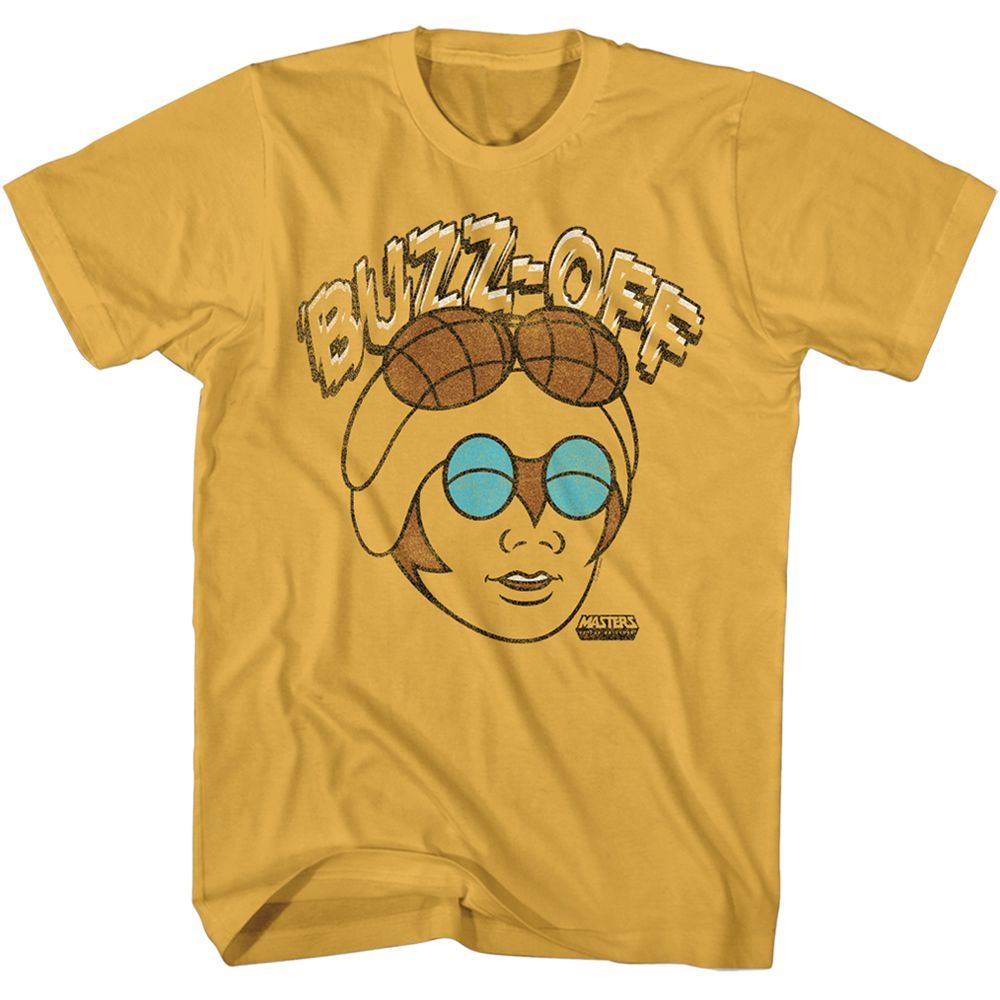 MASTERS OF THE UNIVERSE-BUZZ OFF FACE-GINGER ADULT S/S TSHIRT
