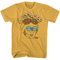 Thumbnail for MASTERS OF THE UNIVERSE-BUZZ OFF FACE-GINGER ADULT S/S TSHIRT
