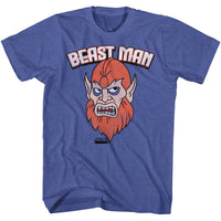 Thumbnail for MASTERS OF THE UNIVERSE-BEAST MAN-ROYAL HEATHER ADULT S/S TSHIRT