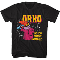 Thumbnail for MASTERS OF THE UNIVERSE-MOTU DO YOU BELIEVE IN MAGIC-BLACK ADULT S/S TSHIRT