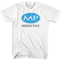 Thumbnail for MELROSE PLACE-MELROSE PLACE LOGO-WHITE ADULT S/S TSHIRT