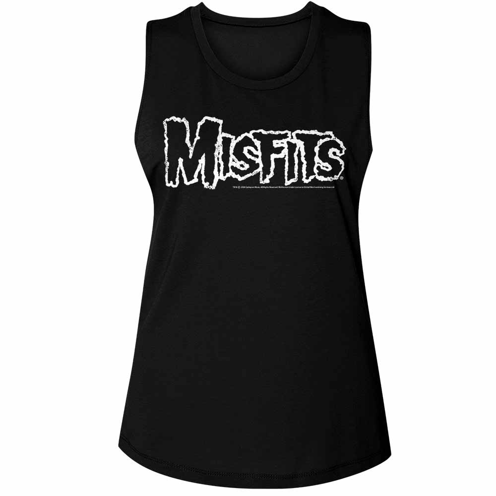 Misfits - Misfits Logo Ladies Muscle Tank