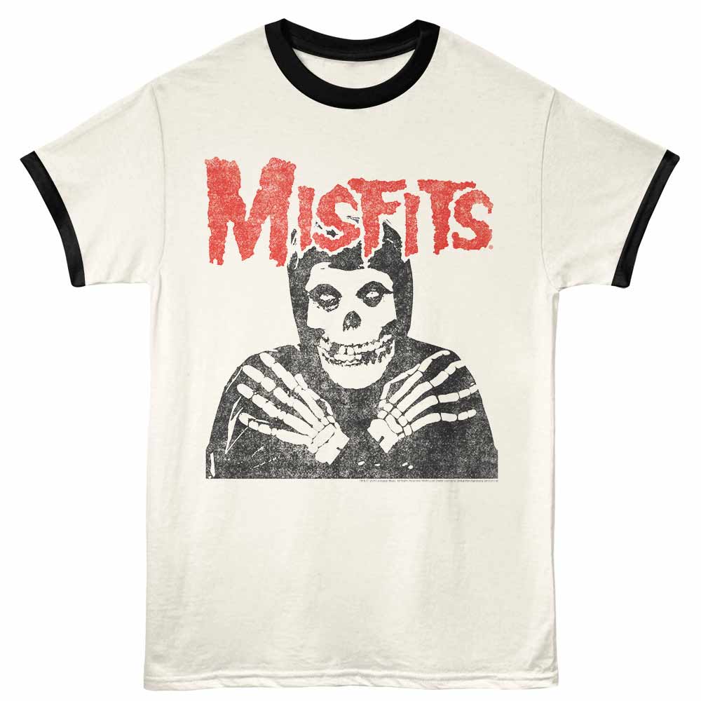 Misfits - Misfits Crossed Arms Ringer T-Shirt