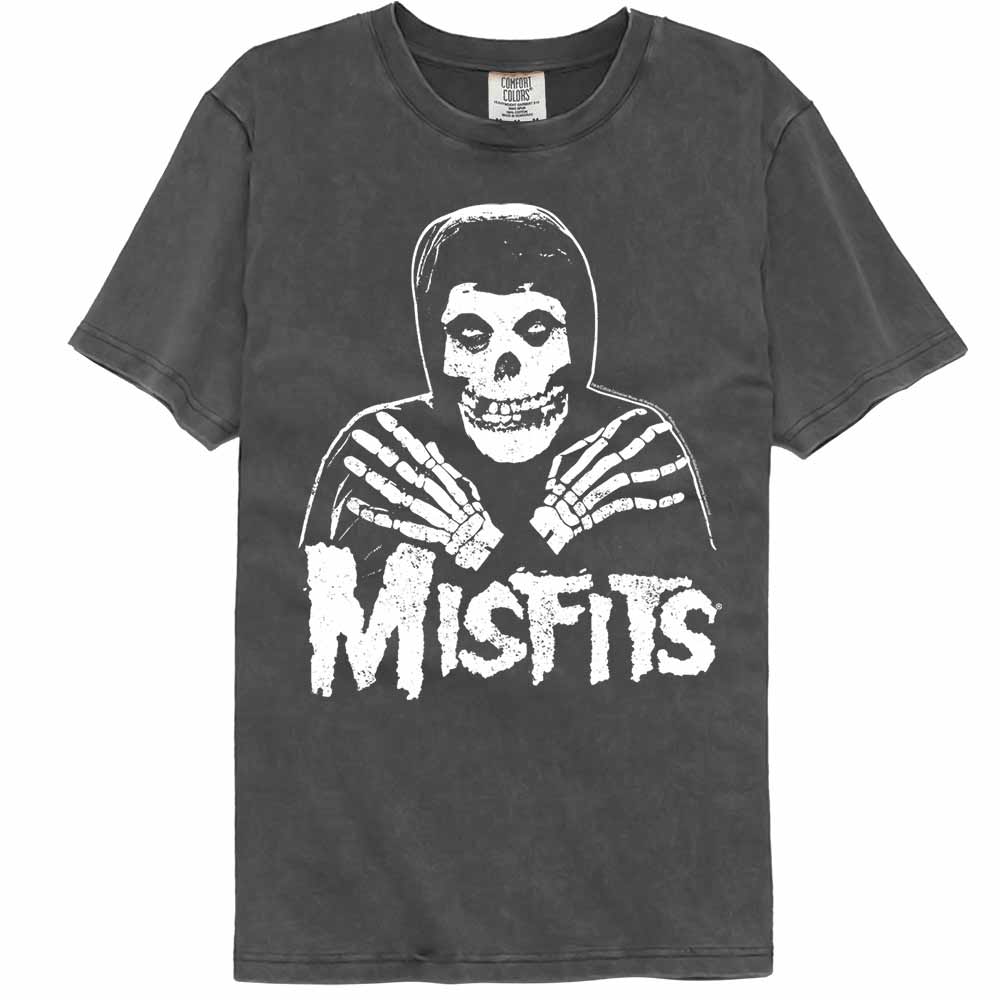 Misfits - Misfits Skull Crossed Arms Comfort Colors T-Shirt