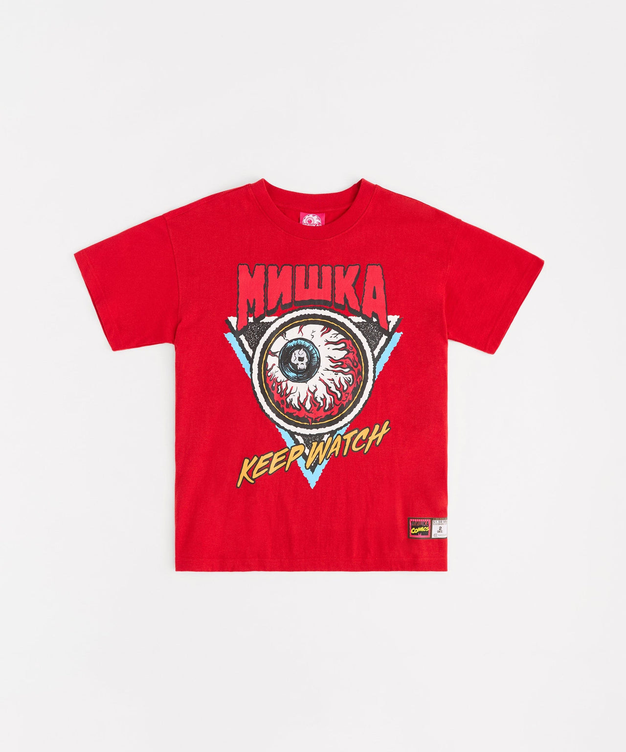 Mishka Keep Watch Emblem T-Shirt