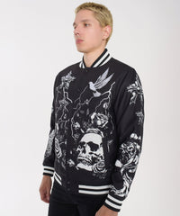 Thumbnail for Wild Pack Varsity Jacket