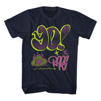 Thumbnail for MTV-MTV YO GRAPHITI-NAVY ADULT S/S TSHIRT