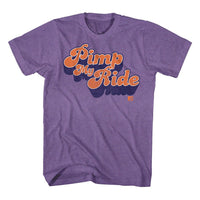 Thumbnail for MTV-MTV PIMP MY RIDE-PURPLE HEATHER ADULT S/S TSHIRT