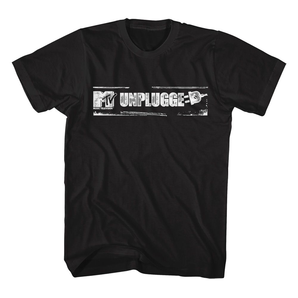 MTV-MTV UNPLUGGED-BLACK ADULT S/S TSHIRT