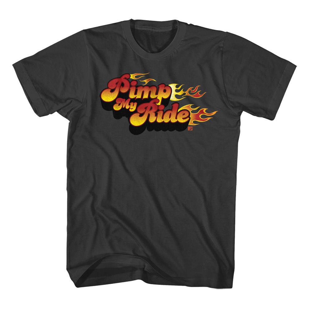 MTV-MTV FLAMES-SMOKE ADULT S/S TSHIRT