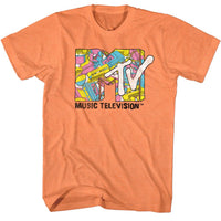 Thumbnail for MTV - MTV Cassette Collage T-Shirt