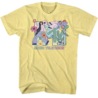 Thumbnail for MTV-MTV GRADIENT-YELLOW HEATHER ADULT S/S TSHIRT