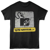 Thumbnail for MTV-MTV CRACKED BACKGROUND-BLACK ADULT S/S TSHIRT
