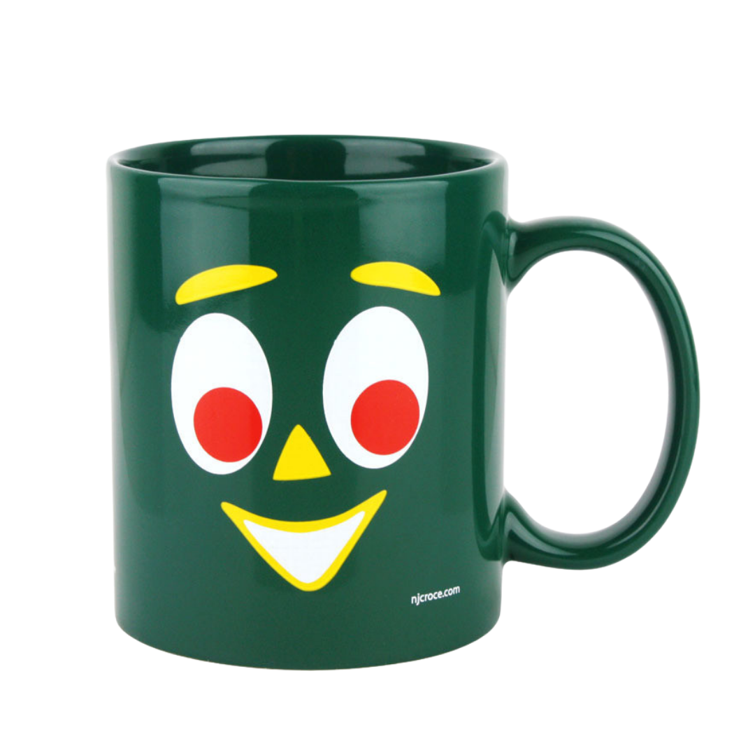Gumby Face Ceramic Mug - 11oz Coffee Cup