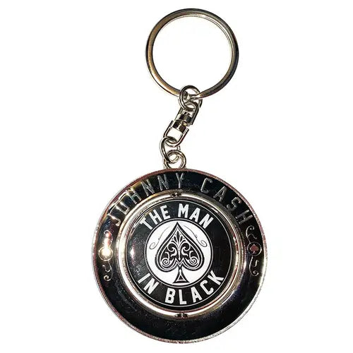 Johnny Cash Man in Black Keychain