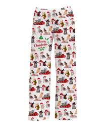Thumbnail for BRIEF INSANITY Meowy Christmas Pajama Lounge Pants