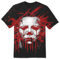 Thumbnail for Michael Myers Head All Over Print Tee