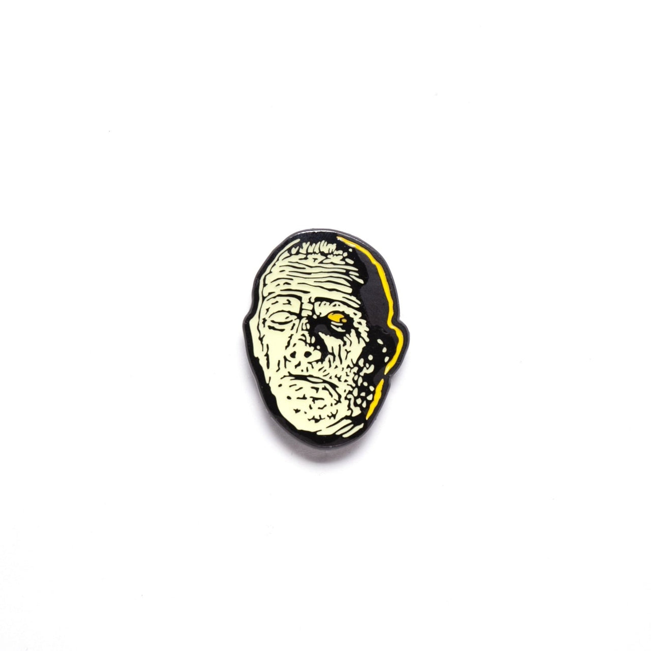 Mummy Head Enamel Pin