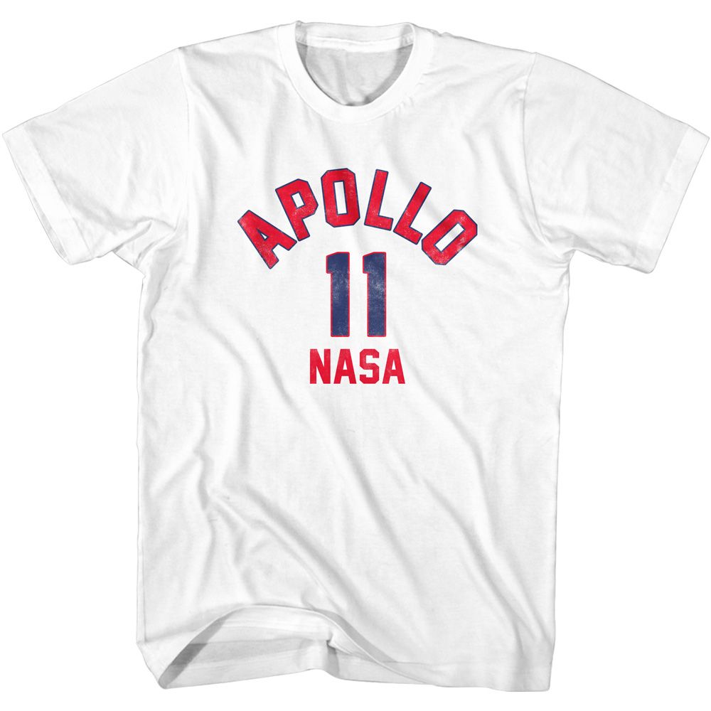 NASA-NASA APOLLO 11-WHITE ADULT S/S TSHIRT