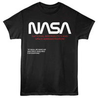 Thumbnail for NASA-NASA AIR AND SPACE-BLACK ADULT S/S TSHIRT