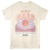 Thumbnail for NASA-NASA VISIT MARS-NATURAL ADULT S/S TSHIRT