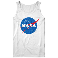 Thumbnail for NASA-NASA MEATBALL LOGO-WHITE ADULT TANK