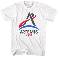 Thumbnail for NASA-NASA ARTEMIS PROGRAM LOGO-WHITE ADULT S/S TSHIRT
