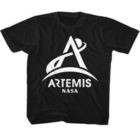 Thumbnail for NASA-NASA ARTEMIS ONE COLOR LIGHT-BLACK YOUTH S/S TSHIRT