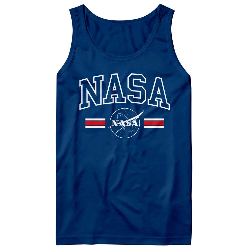 NASA-NASA STRIPES-ROYAL ADULT TANK