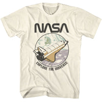 Thumbnail for NASA-NASA EXPLORE THE UNIVERSE-NATURAL ADULT S/S TSHIRT