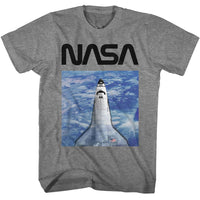 Thumbnail for NASA-NASA HIGH ALTITUDE-GRAPHITE HEATHER ADULT S/S TSHIRT