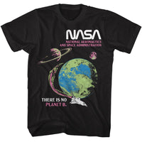 Thumbnail for NASA-NASA THERE IS NO PLANET B-BLACK ADULT S/S TSHIRT