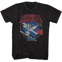 Thumbnail for NASA-NASA ISS 98-BLACK ADULT S/S TSHIRT