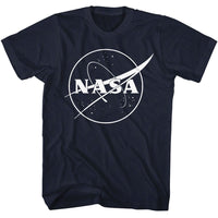 Thumbnail for NASA-NASA MEATBALL LOGO ONE COLOR-NAVY ADULT S/S TSHIRT